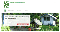Desktop Screenshot of kramer-immobilien.de